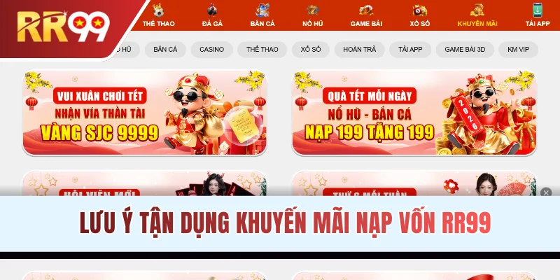Lưu ý tận dụng khuyến mãi nạp vốn hiệu quả