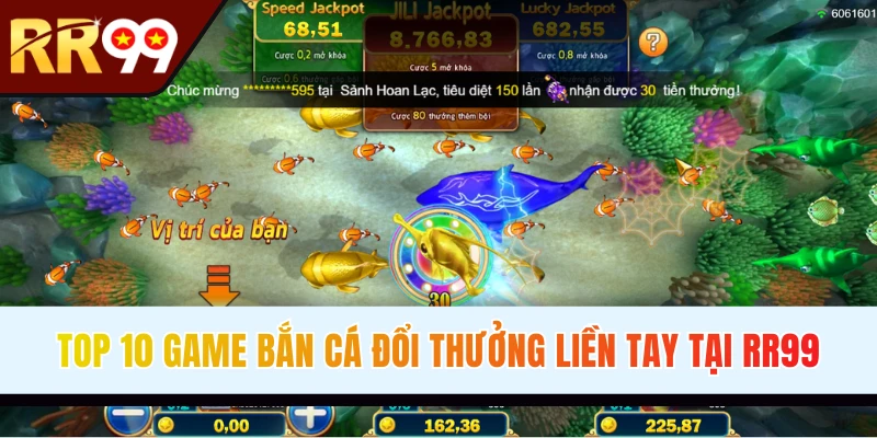 Top 10 game bắn cá online thưởng lớn